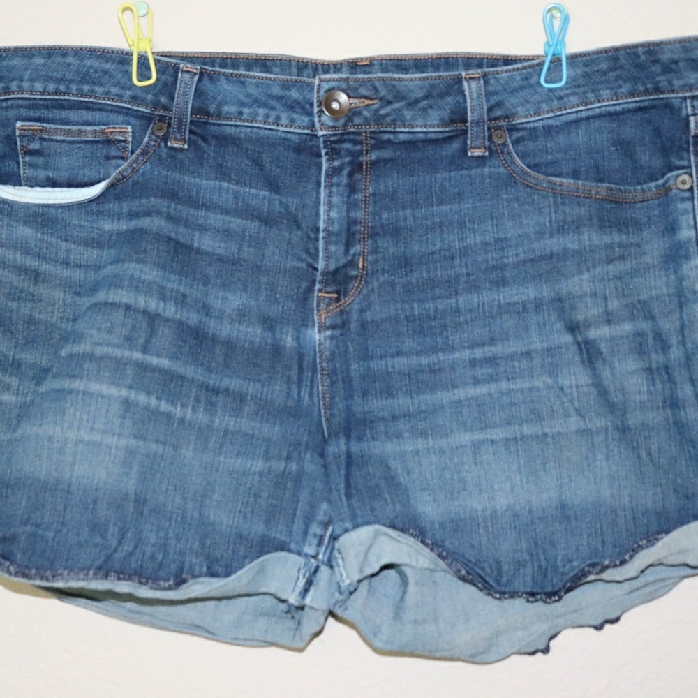 Plus Size Jean Shorts